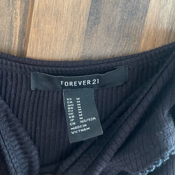 Forever21 Black Spaghetti Strap Dress - Picture 6 of 9